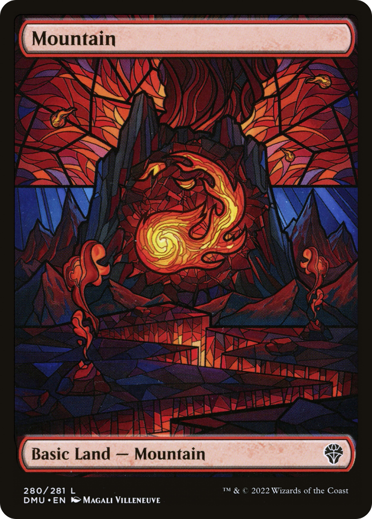 Magic: The Gathering - Mountain #280 Foil - Dominaria United