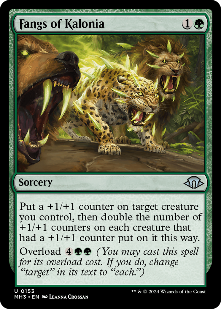 Magic: The Gathering - Fangs of Kalonia Foil - Modern Horizons 3