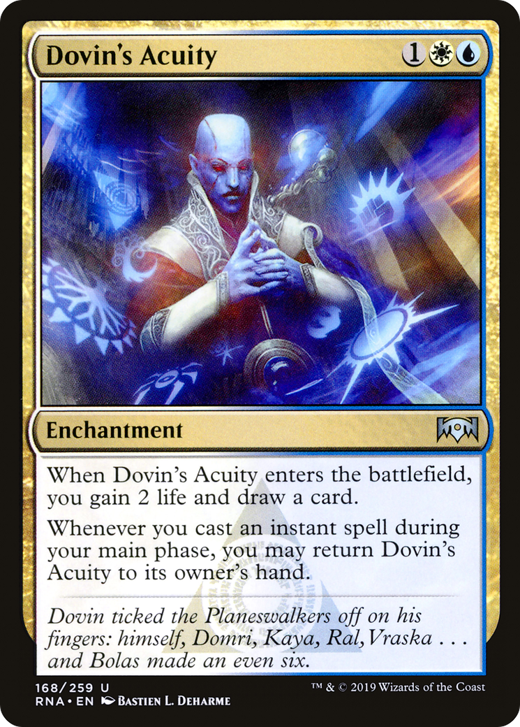 Magic: The Gathering - Dovin's Acuity Foil - Ravnica Allegiance