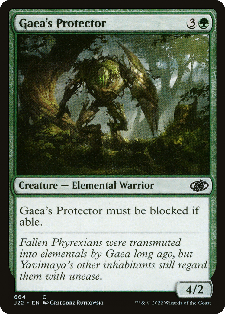 Magic: The Gathering - Gaea's Protector - Jumpstart 2022