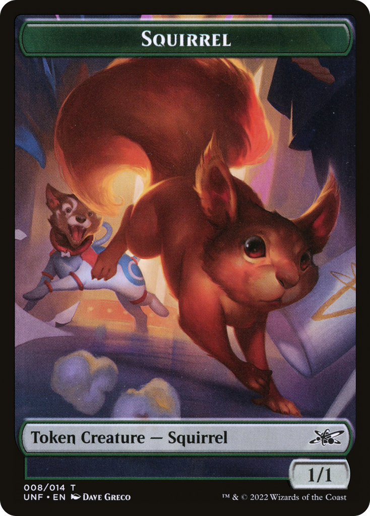 Magic: The Gathering - Squirrel Token - Unfinity Tokens