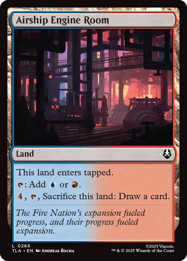 Magic: The Gathering - Airship Engine Room Foil - Avatar: The Last Airbender