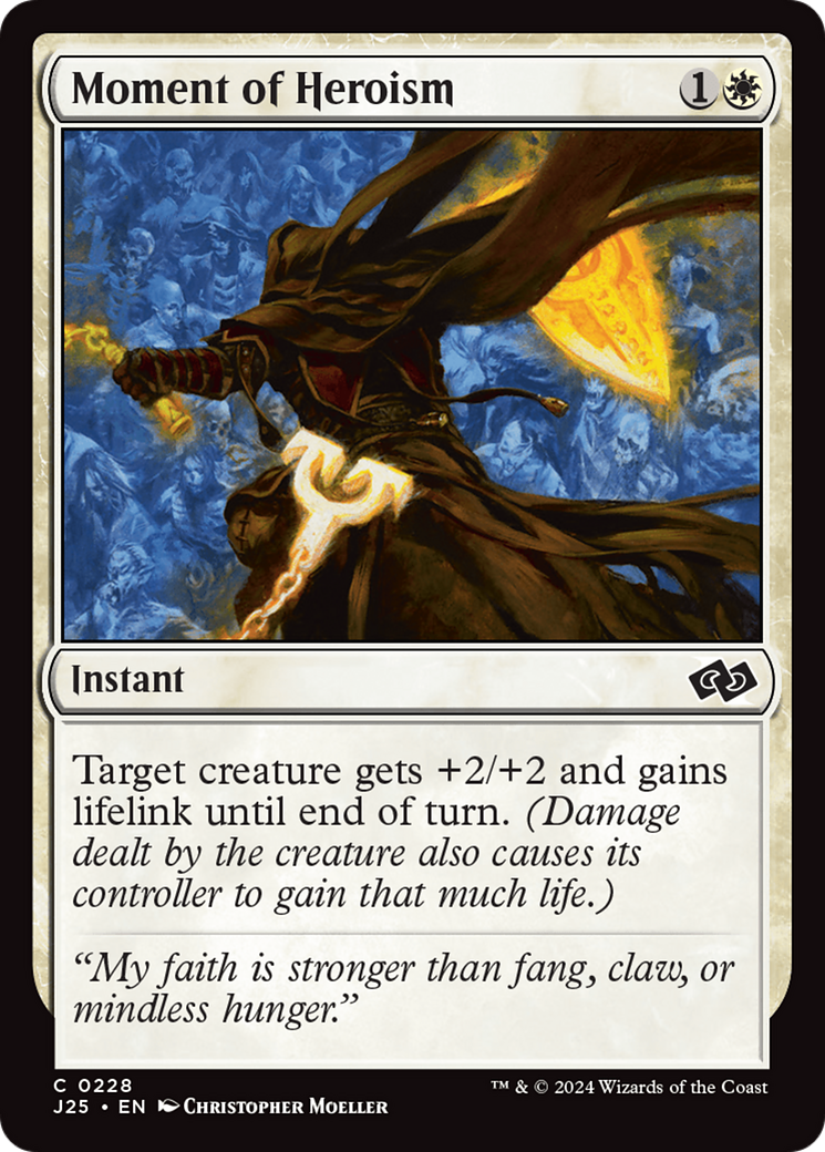 Magic: The Gathering - Moment of Heroism - Foundations Jumpstart
