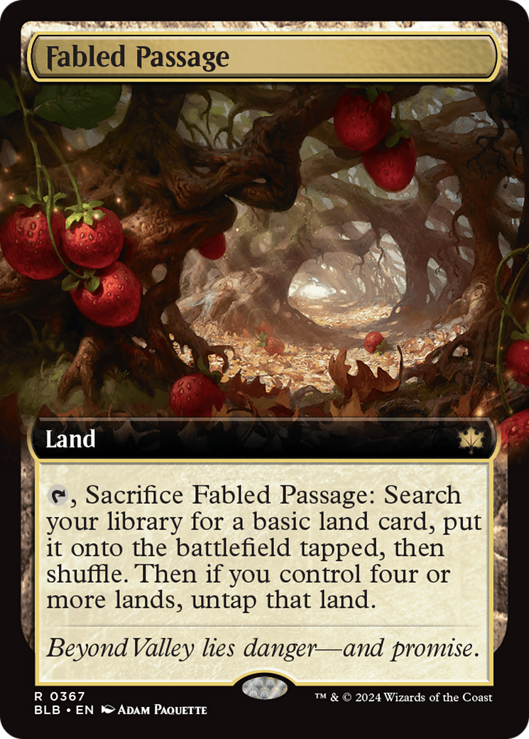 Magic: The Gathering - Fabled Passage Foil - Bloomburrow