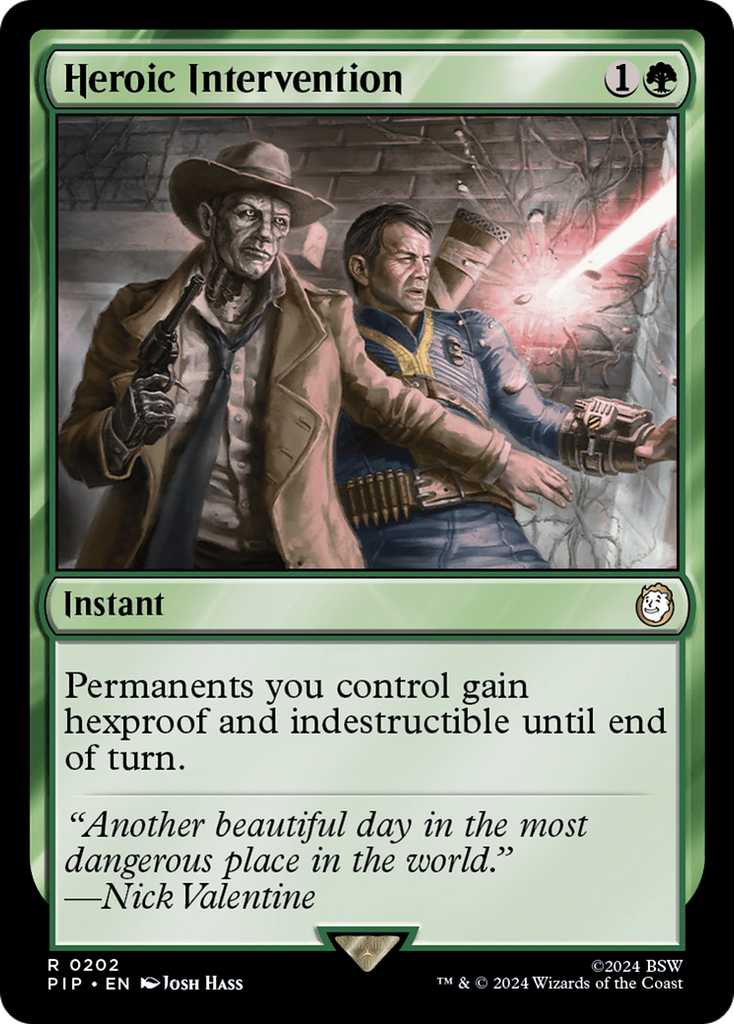Magic: The Gathering - Heroic Intervention - Fallout