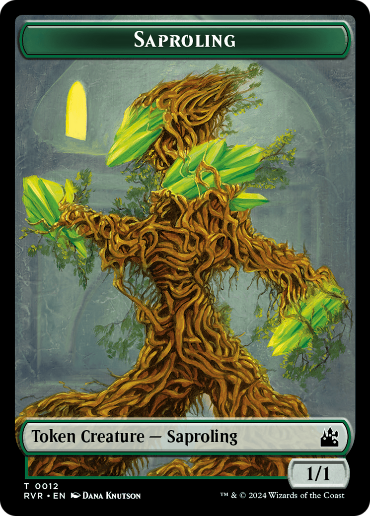 Magic: The Gathering - Saproling Token - Ravnica Remastered Tokens