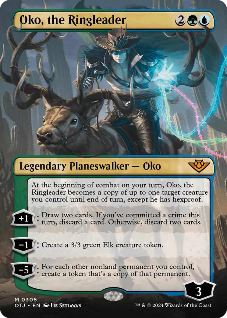 Magic: The Gathering - Oko, the Ringleader Foil - Outlaws of Thunder Junction