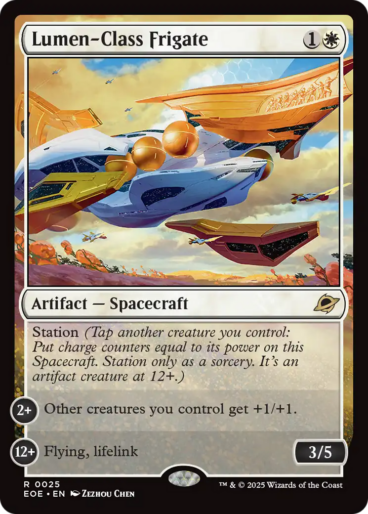 Magic: The Gathering - Lumen-Class Frigate - Edge of Eternities
