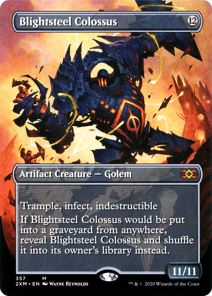 Magic: The Gathering - Blightsteel Colossus Foil - Double Masters