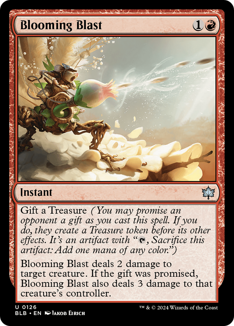 Magic: The Gathering - Blooming Blast Foil - Bloomburrow