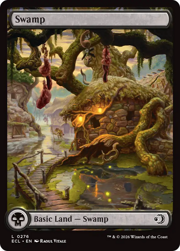 Magic: The Gathering - Swamp #276 Foil - Lorwyn Eclipsed