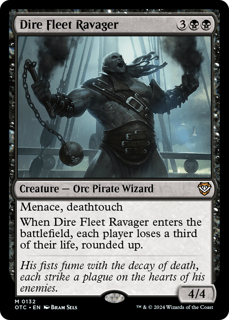 Magic: The Gathering - Dire Fleet Ravager - Outlaws of Thunder Junction Commander