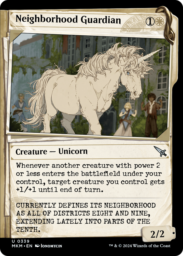 Magic: The Gathering - Neighborhood Guardian - Murders at Karlov Manor