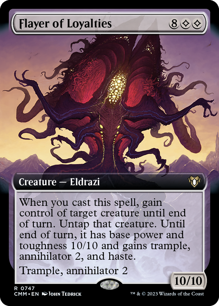 Magic: The Gathering - Flayer of Loyalties - Commander Masters
