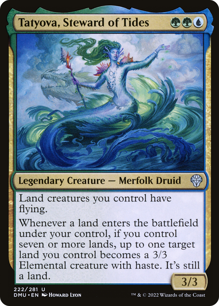 Magic: The Gathering - Tatyova, Steward of Tides - Dominaria United