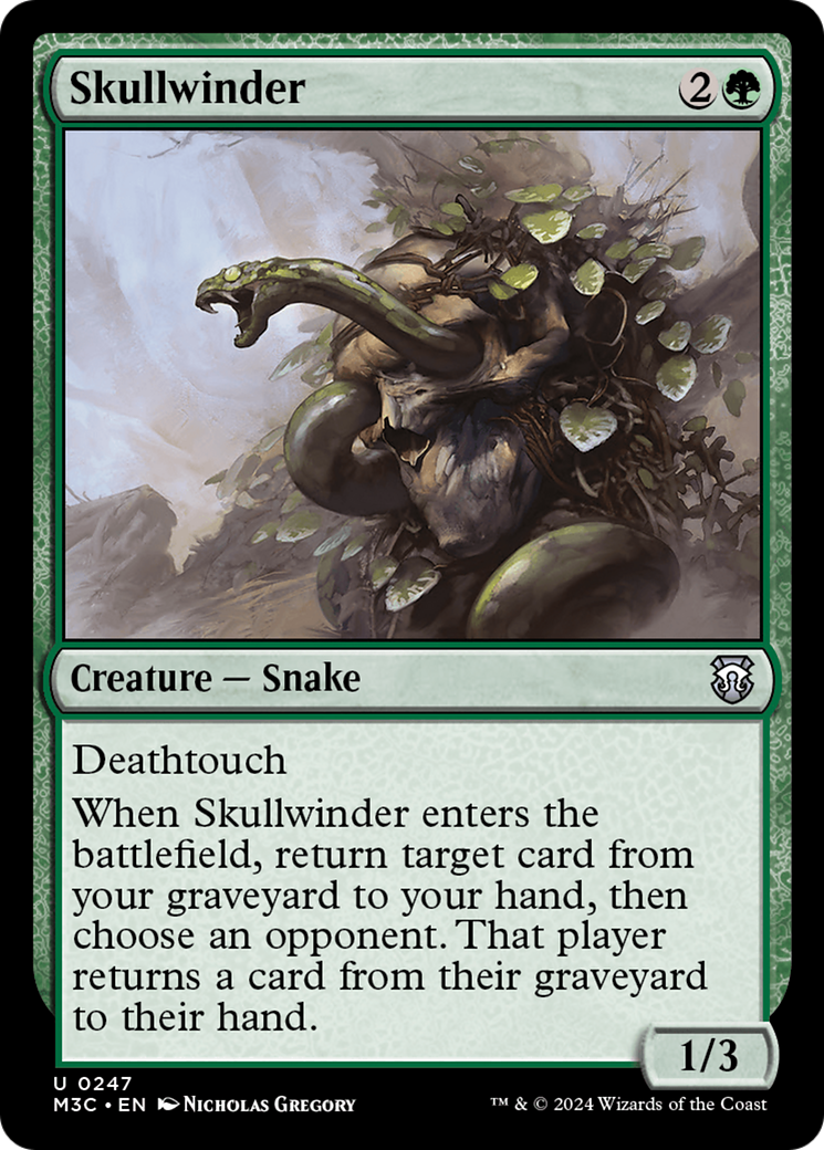 Magic: The Gathering - Skullwinder - Modern Horizons 3 Commander