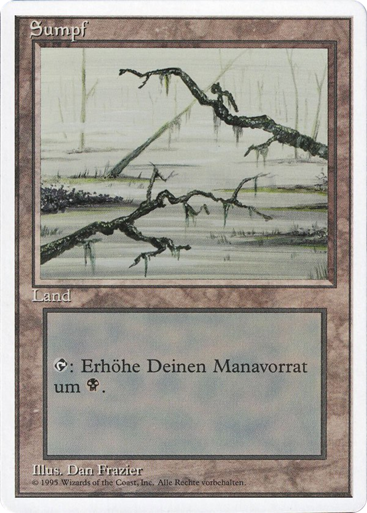 Magic: The Gathering - Sumpf - Revised Edition