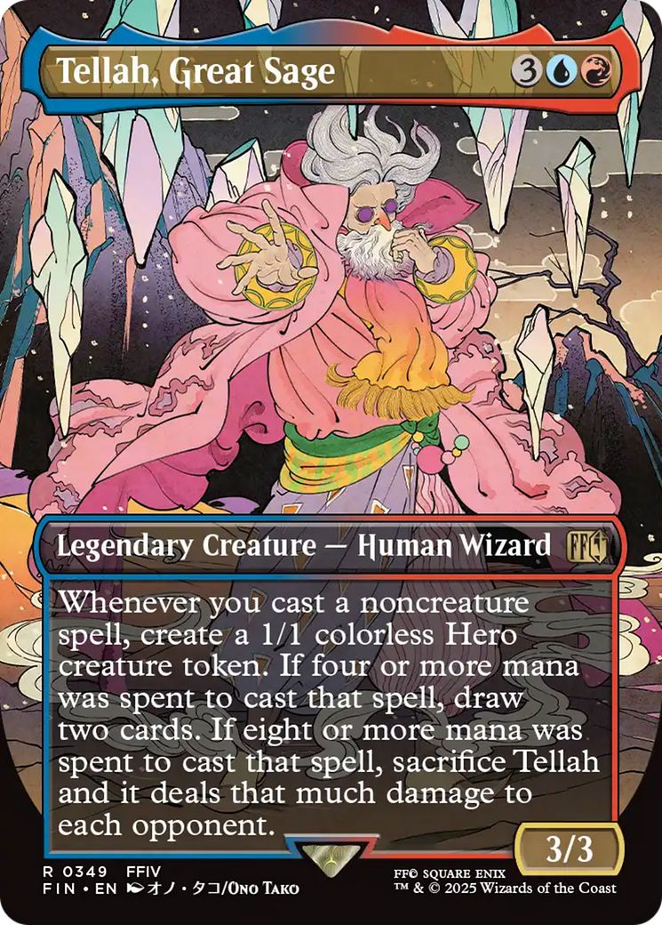 Magic: The Gathering - Tellah, Great Sage Foil - Final Fantasy