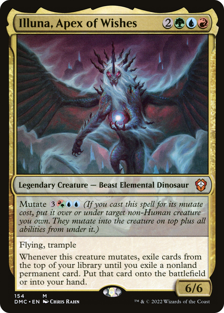 Magic: The Gathering - Illuna, Apex of Wishes - Dominaria United Commander