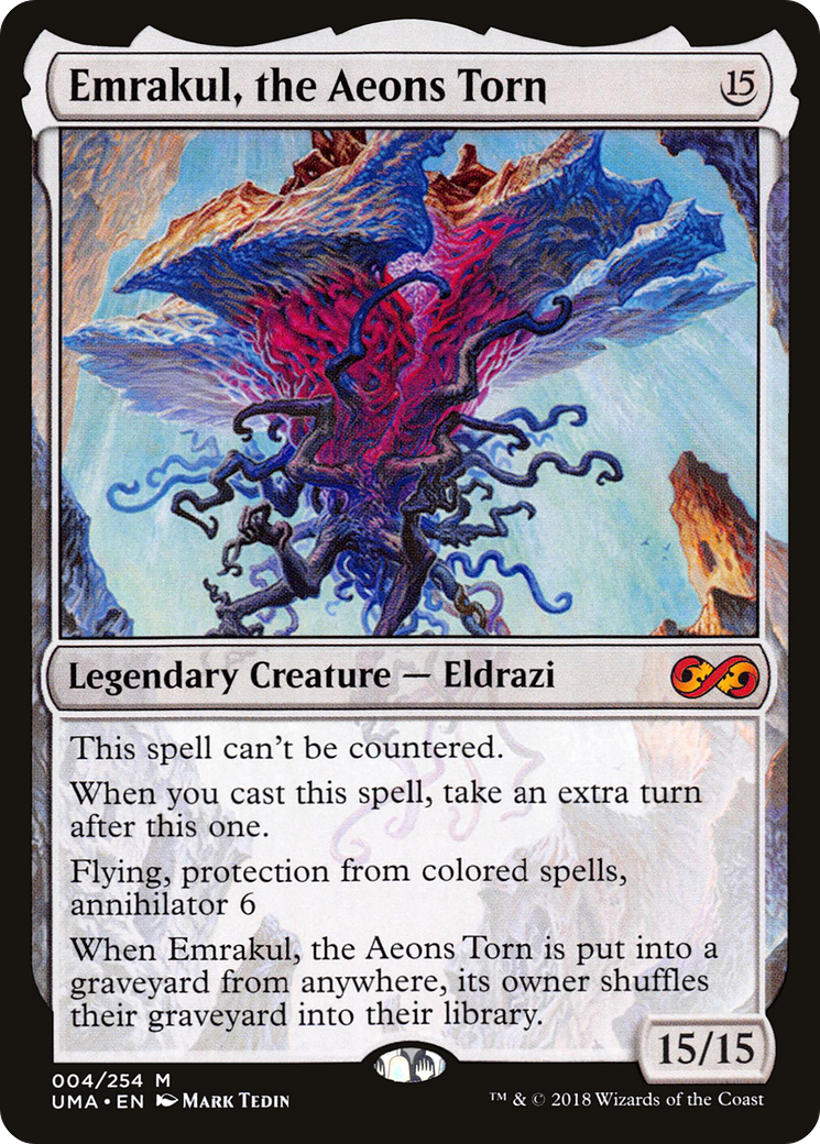 Magic: The Gathering - Emrakul, the Aeons Torn Foil - Ultimate Masters