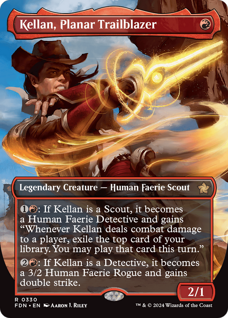 Magic: The Gathering - Kellan, Planar Trailblazer Foil - Foundations