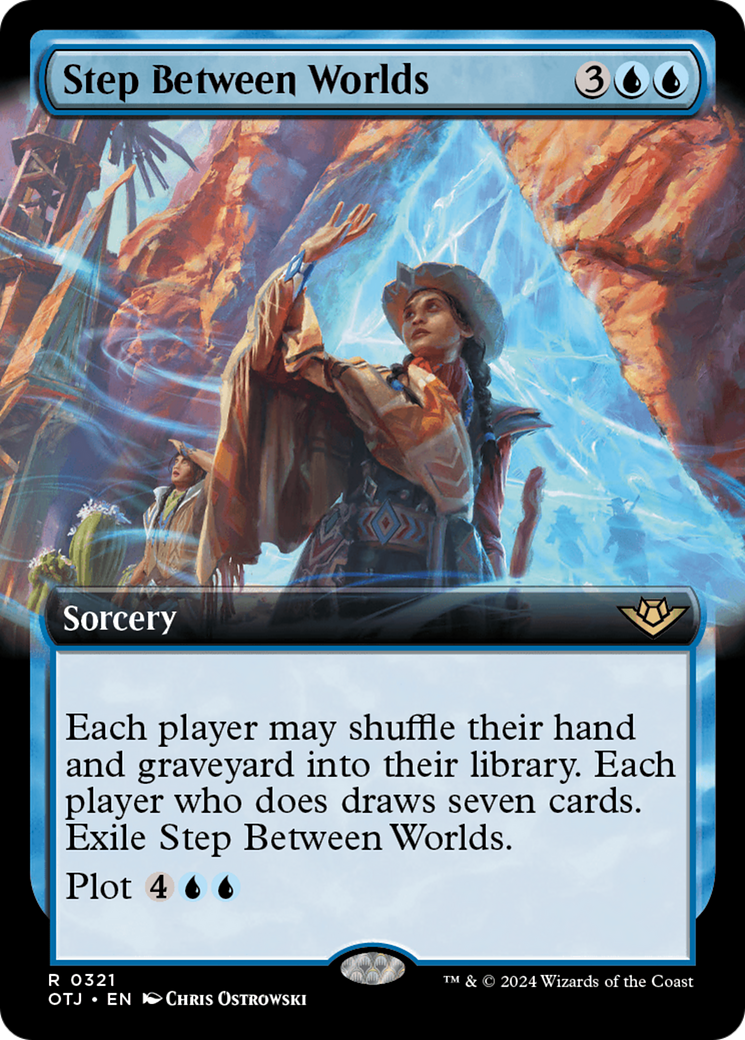Magic: The Gathering - Step Between Worlds Foil - Outlaws of Thunder Junction