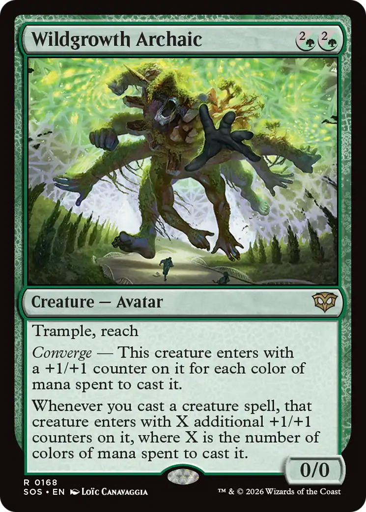 Magic: The Gathering - Wildgrowth Archaic - Secrets of Strixhaven