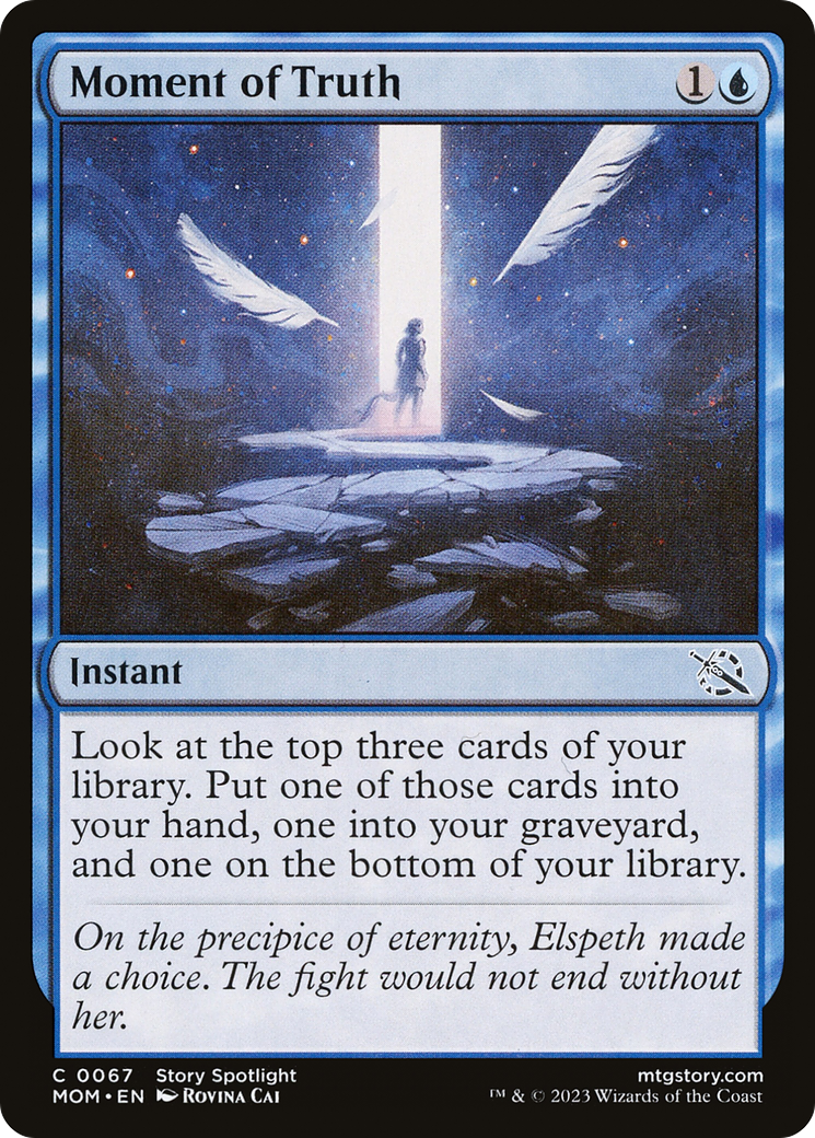 Magic: The Gathering - Moment of Truth Foil - March of the Machine