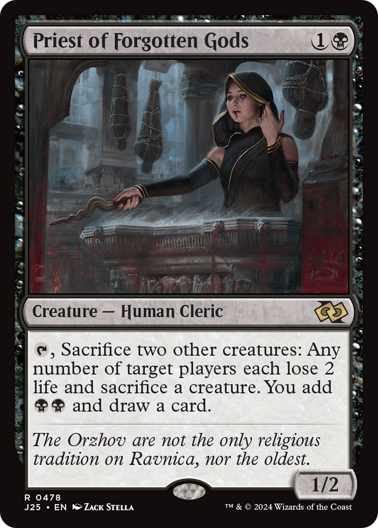Magic: The Gathering - Priest of Forgotten Gods - Foundations Jumpstart