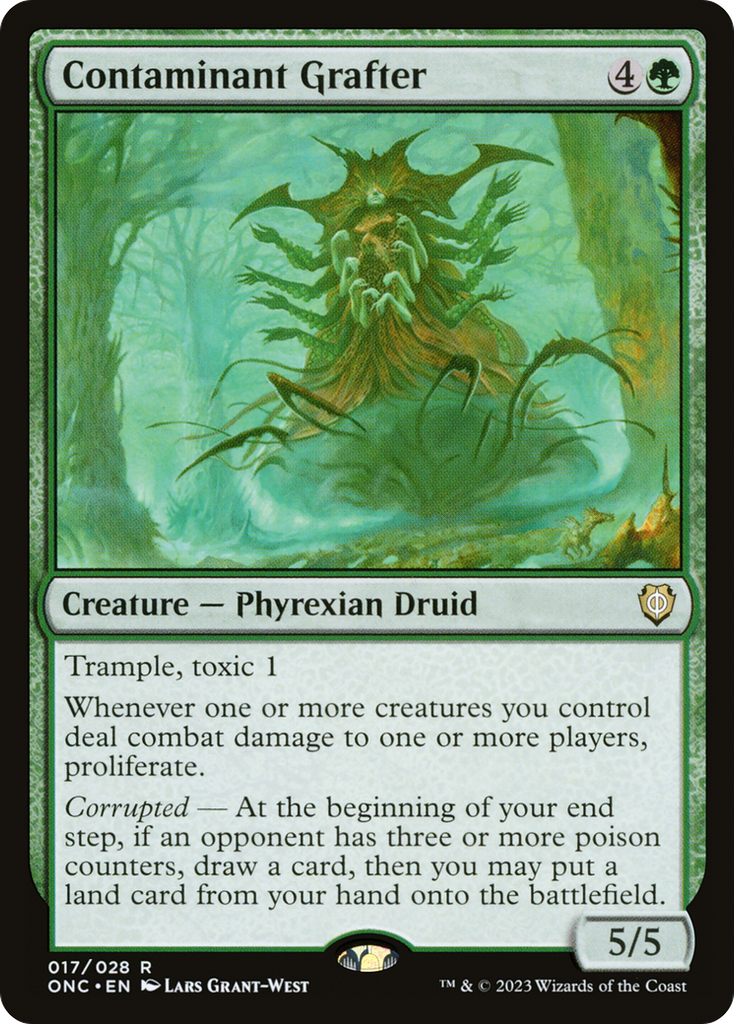 Magic: The Gathering - Contaminant Grafter - Phyrexia: All Will Be One Commander