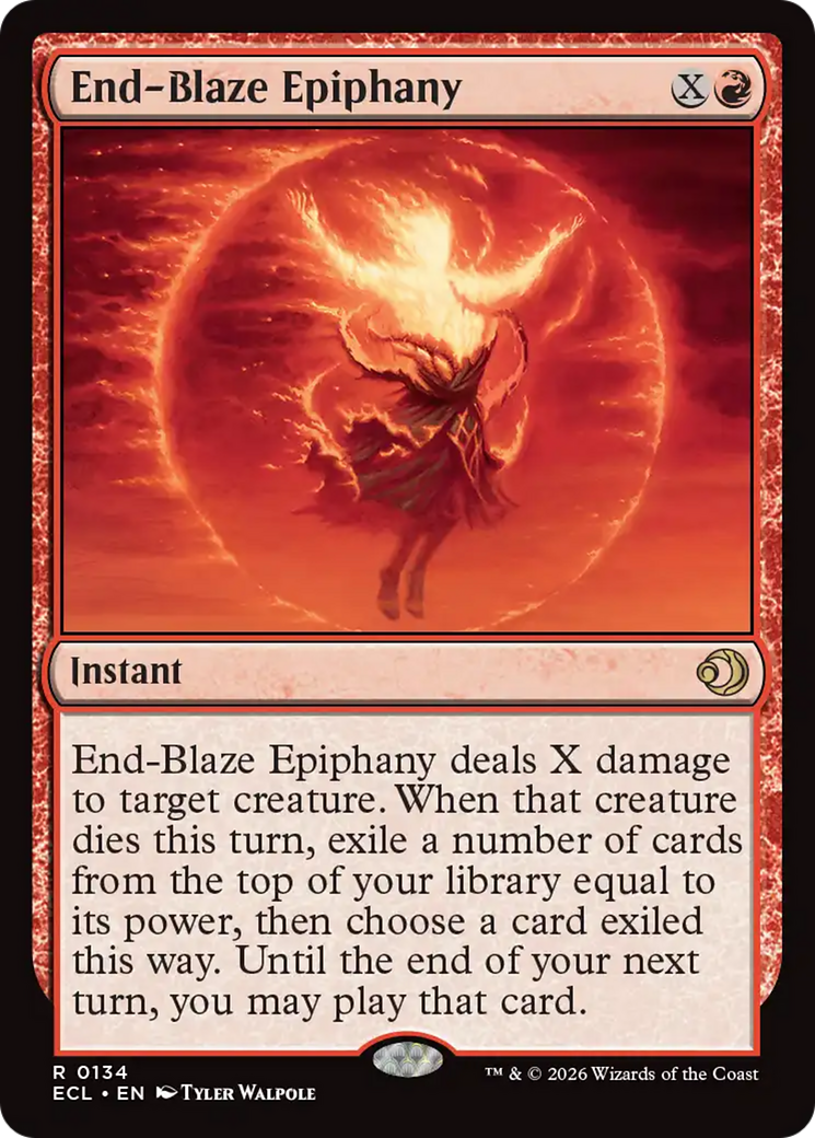 Magic: The Gathering - End-Blaze Epiphany Foil - Lorwyn Eclipsed