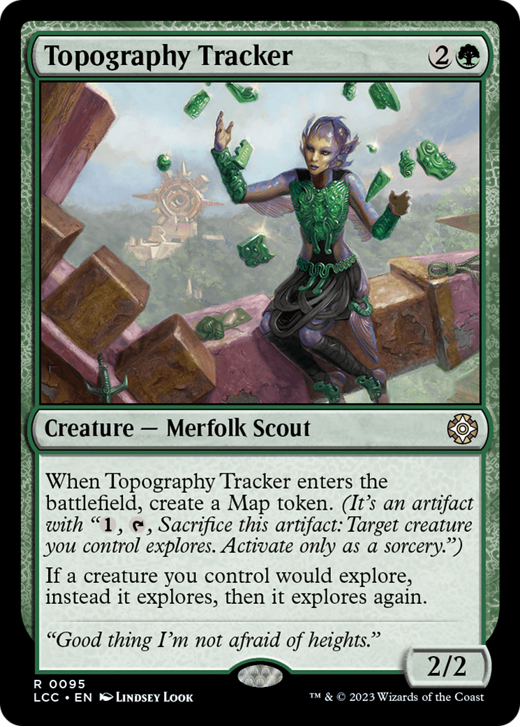 Magic: The Gathering - Topography Tracker - The Lost Caverns of Ixalan Commander