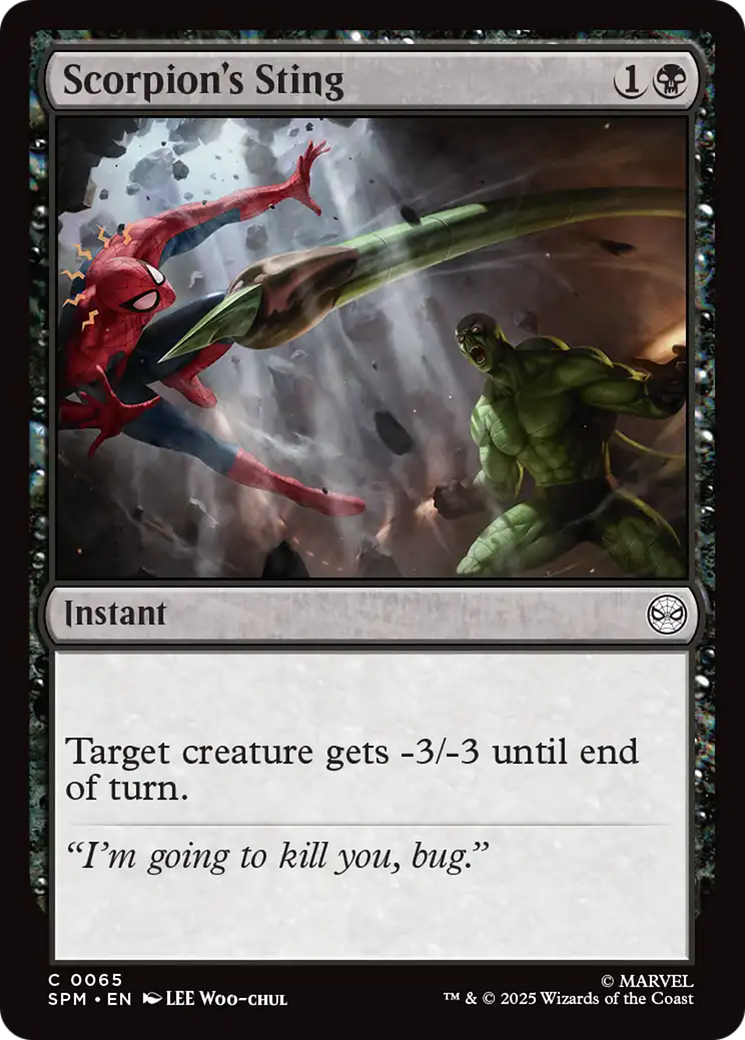 Magic: The Gathering - Scorpion's Sting - Marvel's Spider-Man