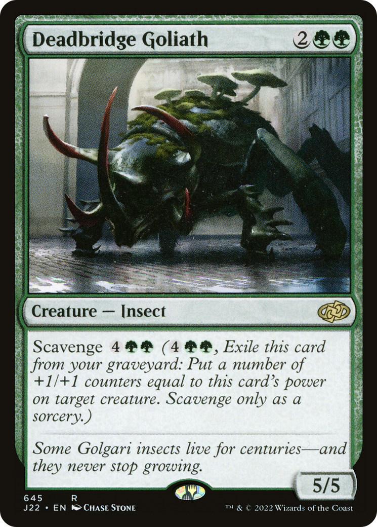 Magic: The Gathering - Deadbridge Goliath - Jumpstart 2022