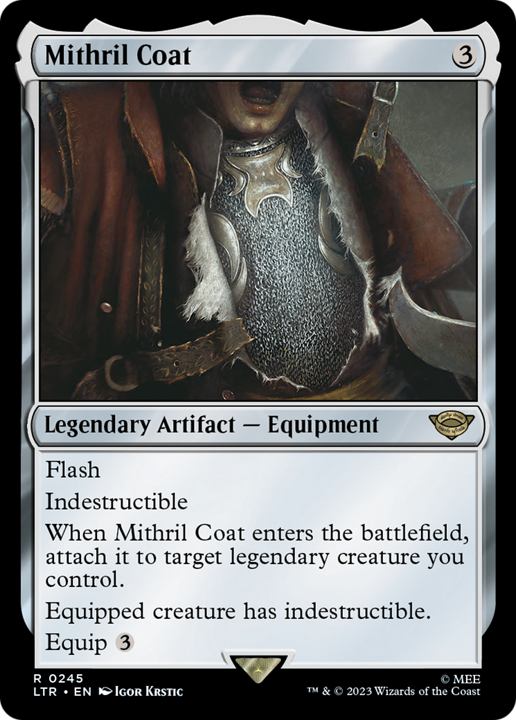 Magic: The Gathering - Mithril Coat Foil - The Lord of the Rings: Tales of Middle-earth