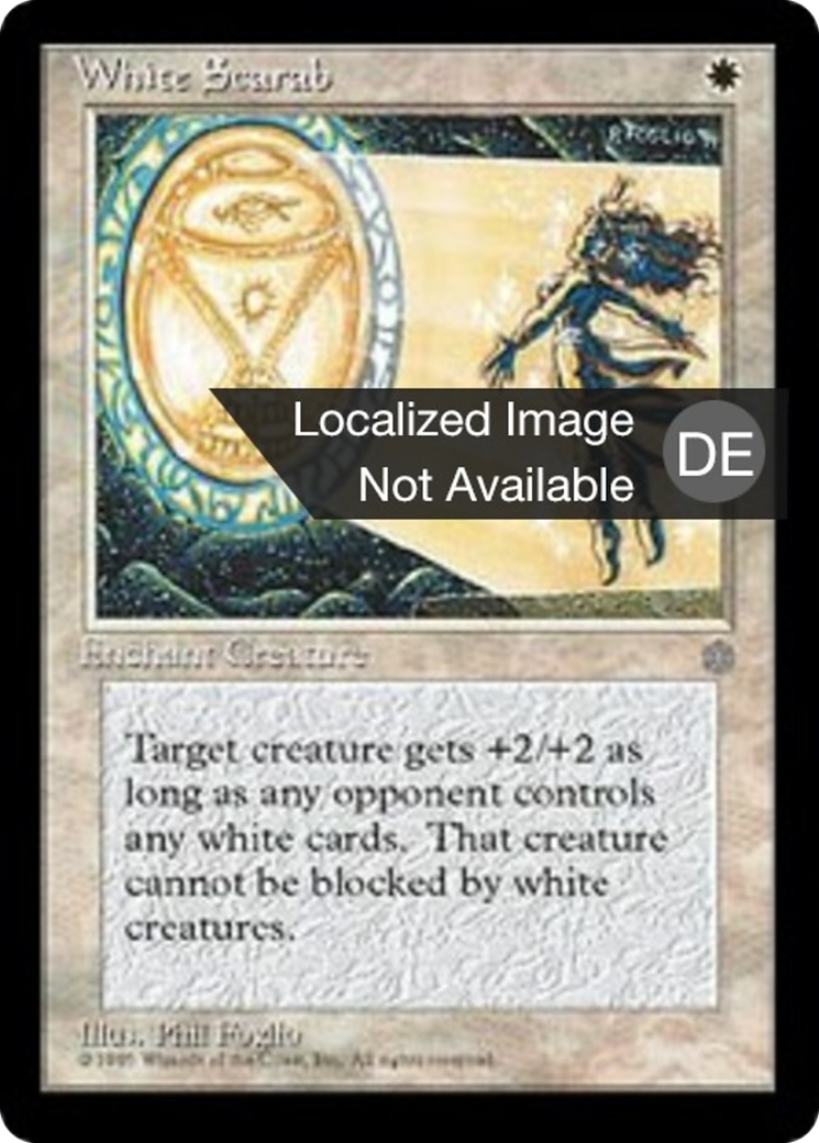 Magic: The Gathering - Weißer Skarabäus - Ice Age