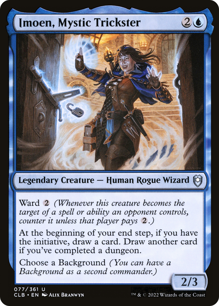 Magic: The Gathering - Imoen, Mystic Trickster - Commander Legends: Battle for Baldur's Gate