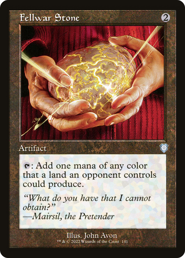 Magic: The Gathering - Fellwar Stone - The Brothers' War Commander