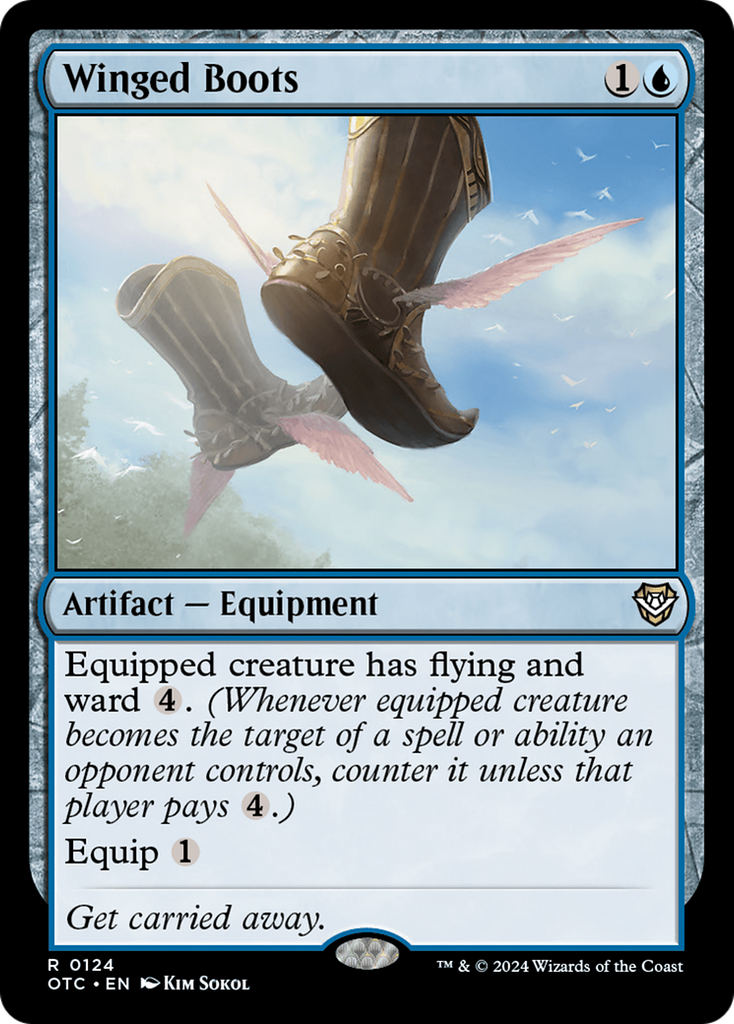 Magic: The Gathering - Winged Boots - Outlaws of Thunder Junction Commander