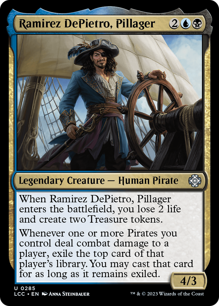 Magic: The Gathering - Ramirez DePietro, Pillager - The Lost Caverns of Ixalan Commander