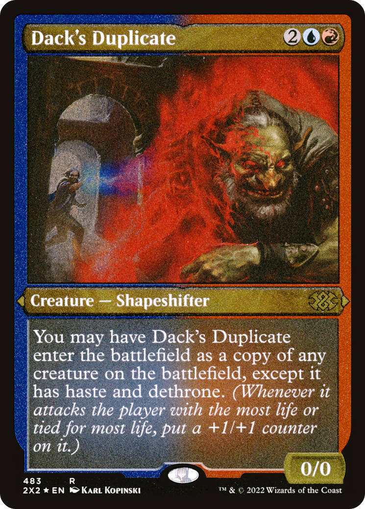 Magic: The Gathering - Dack's Duplicate Foil - Double Masters 2022