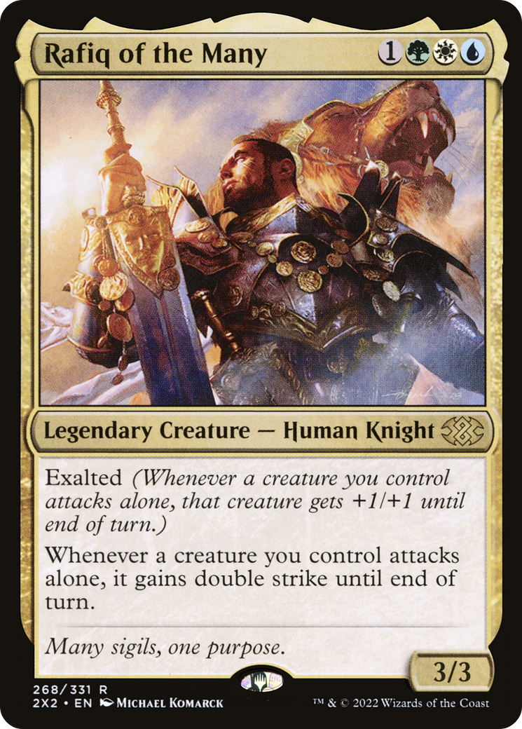 Magic: The Gathering - Rafiq of the Many - Double Masters 2022