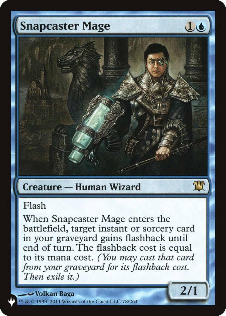 Magic: The Gathering - Snapcaster Mage - The List