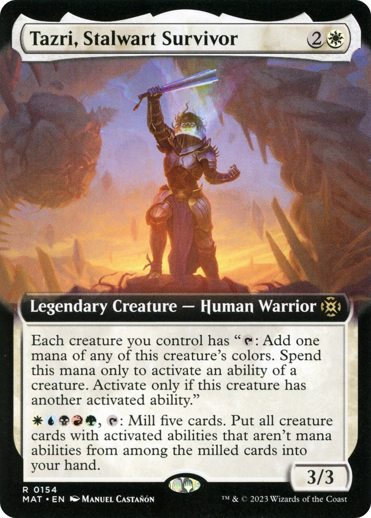 Magic: The Gathering - Tazri, Stalwart Survivor - March of the Machine: The Aftermath