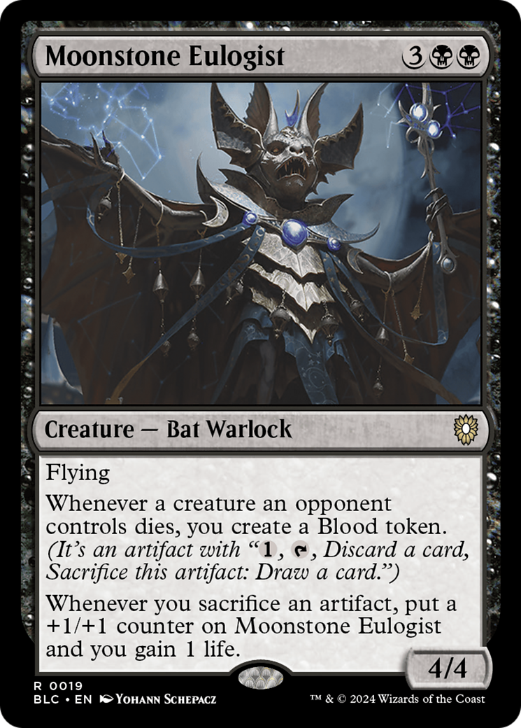 Magic: The Gathering - Moonstone Eulogist - Bloomburrow Commander