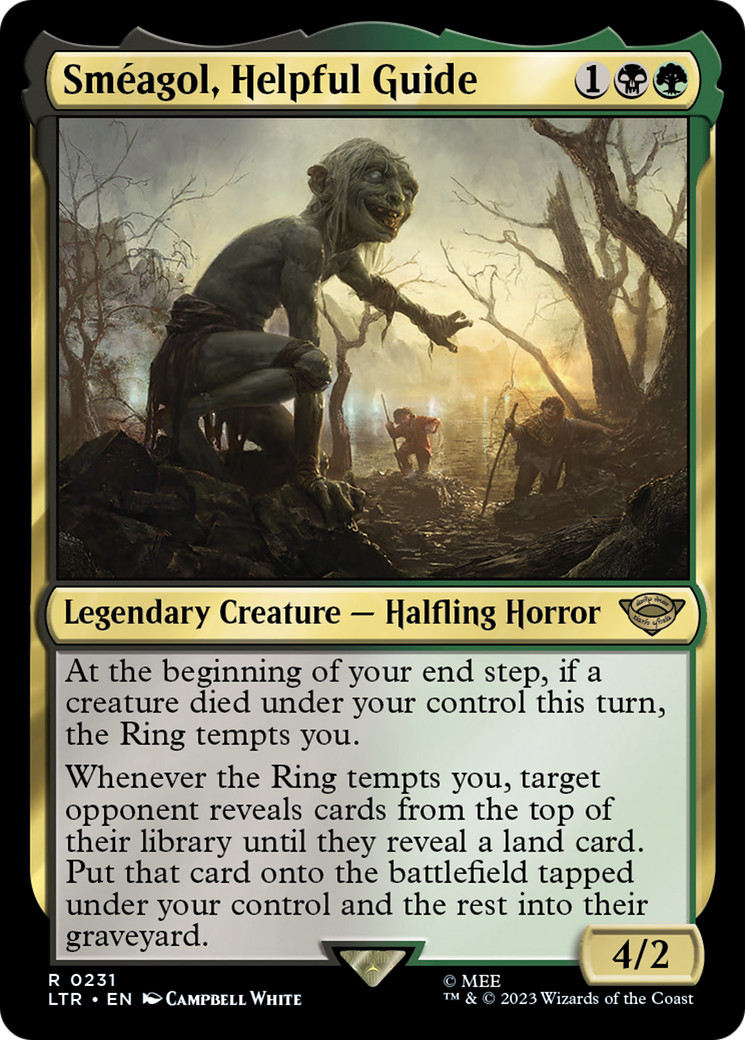 Magic: The Gathering - Sméagol, Helpful Guide Foil - The Lord of the Rings: Tales of Middle-earth