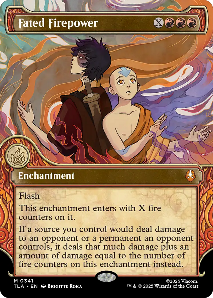 Magic: The Gathering - Fated Firepower Foil - Avatar: The Last Airbender