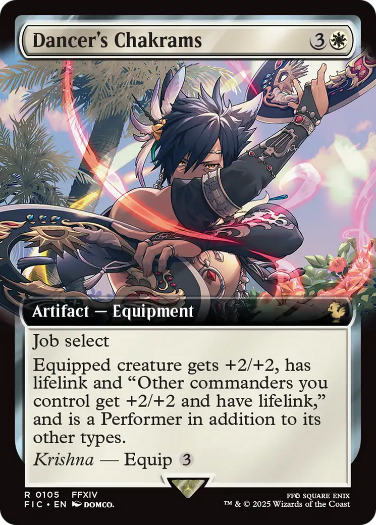 Magic: The Gathering - Dancer's Chakrams - Final Fantasy Commander