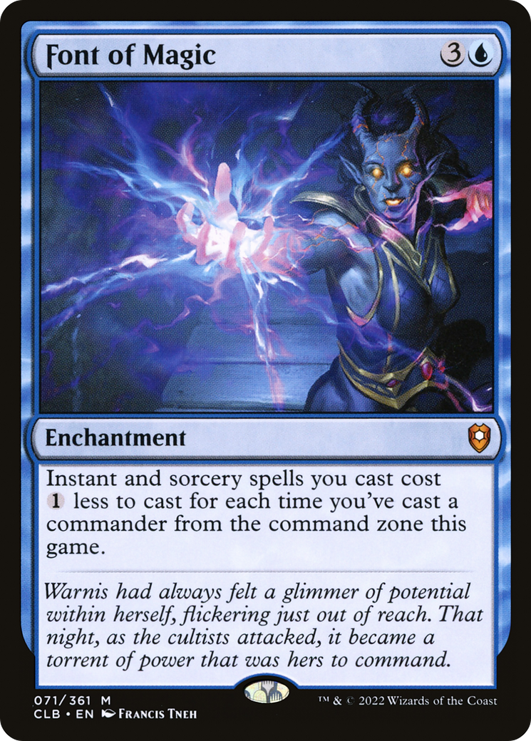 Magic: The Gathering - Font of Magic - Commander Legends: Battle for Baldur's Gate