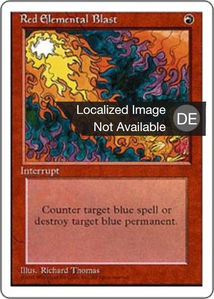 Magic: The Gathering - Roter Urknall - Fourth Edition